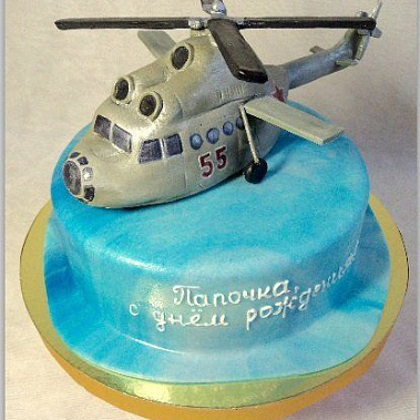Торт военный вертолёт купить - магнитогорск.сладкоежкин.рф