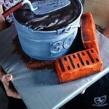 Торт поздравление строителя купить - магнитогорск.сладкоежкин.рф