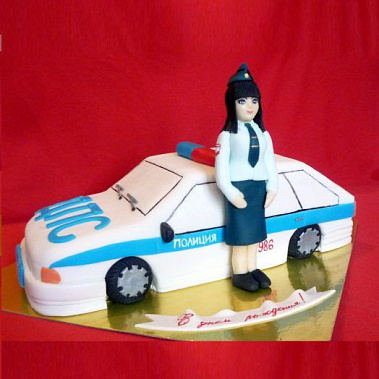 Торт красивый полицейский купить - магнитогорск.сладкоежкин.рф